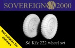 S2KA011 - Sd Kfz 222 wheel set